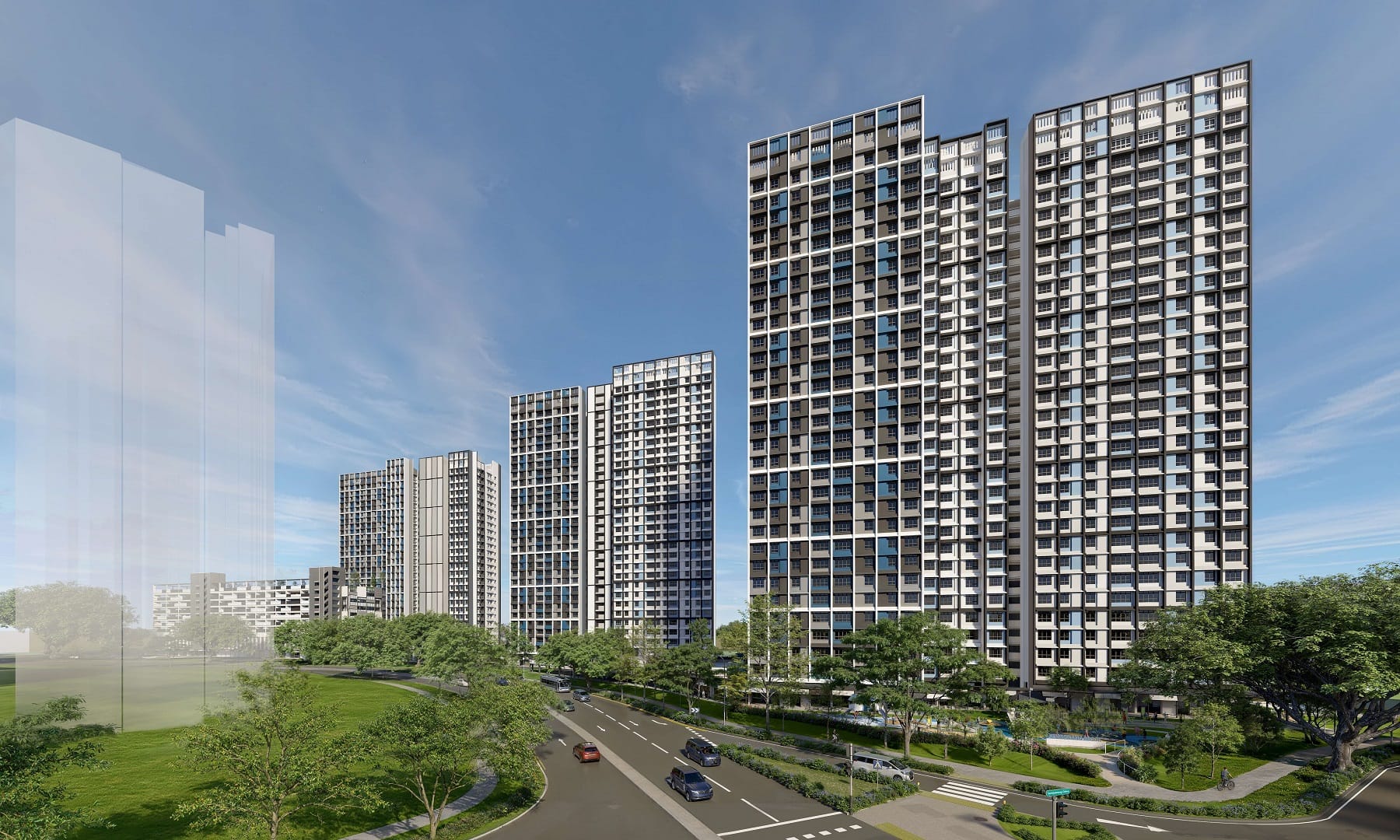 Perspective of Sembawang Brook